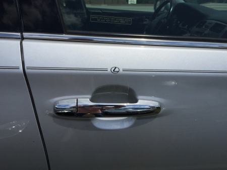 Lexus vinyl pinstripe emblem stripe logo decal graphic