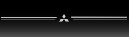 Mitsubishi Lancer Outlander sport vinyl pinstripe emblem stripe logo decal graphic