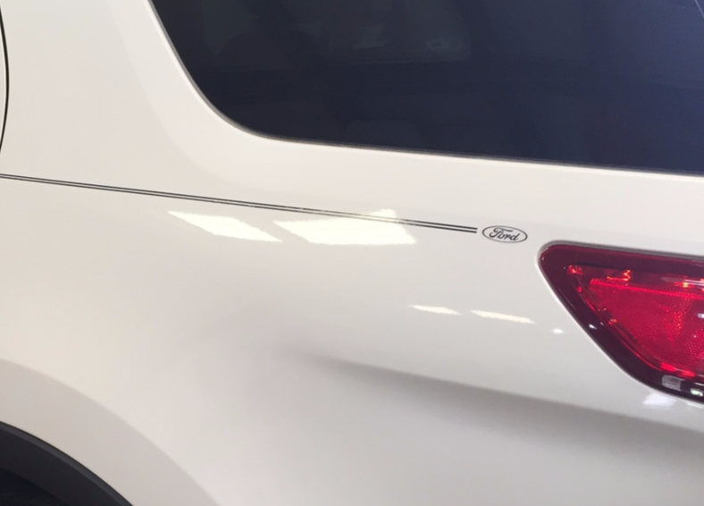 Ford focus explorer f150 expedition taurus escape fusion vinyl pinstripe emblem stripe logo decal graphic