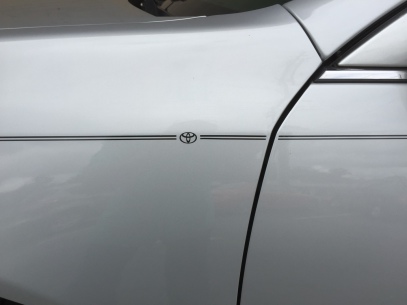 Toyota Camry Corolla Rav4 Tundra Tacoma 4Runnner Highlander vinyl pinstripe emblem stripe logo decal graphic
