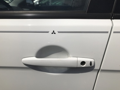 Mitsubishi Lancer Outlander sport vinyl pinstripe emblem stripe logo decal graphic