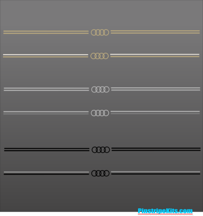 Audi A3, A4, A6, Q3, Q5, Q7pinstripe logo emblem decal kit emblem logo vinyl decal pinstripe graphic sticker stripe