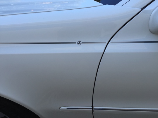 Mercedes-Benz pinstripe logo emblem decal kit stripes graphic