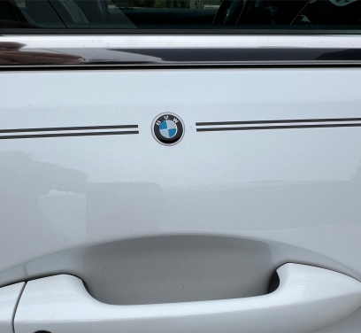 BMW Vinyl Stripes Decal Logo Emblem Pinstripe Kit
