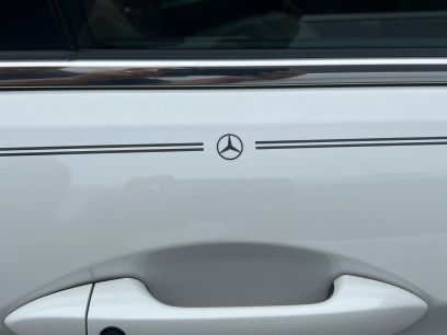 Mercedes-Benz vinyl pinstripe emblem stripe logo decal graphic