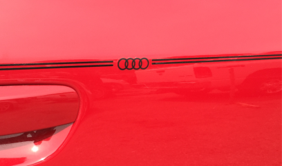 Audi A3, A4, A6, Q3, Q5, Q7pinstripe logo emblem decal kit emblem logo vinyl decal pinstripe graphic sticker stripe