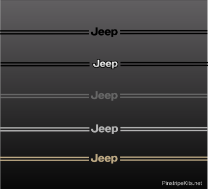 Jeep Grand Cherokee Compass Liberty Patriot vinyl pinstripe emblem stripe logo decal graphicvinyl pinstripe emblem stripe logo decal graphic