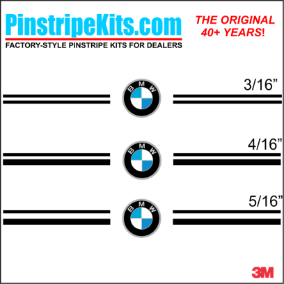 BMW 1 series, 2 series, 3 series, 4 series, 5 series, 6 series, vinyl pinstripe emblem stripe logo decal graphic emblem logo vinyl decal pinstripe graphic sticker stripe