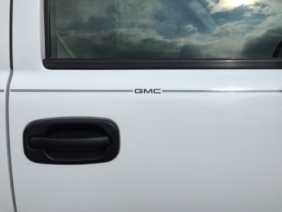 GMC vinyl logo decal emblem 3M pinstripe stripe kit