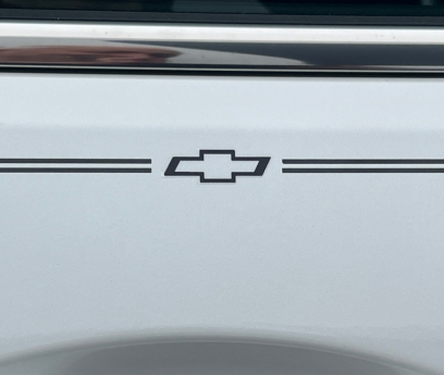 Chevrolet vinyl logo decal emblem 3M pinstripe stripe kit