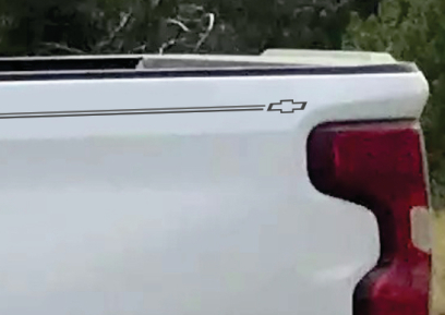 Chevrolet vinyl logo decal emblem 3M pinstripe stripe kit