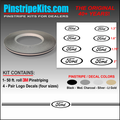 Ford focus explorer f150 expedition taurus escape fusion vinyl pinstripe emblem stripe logo decal graphic