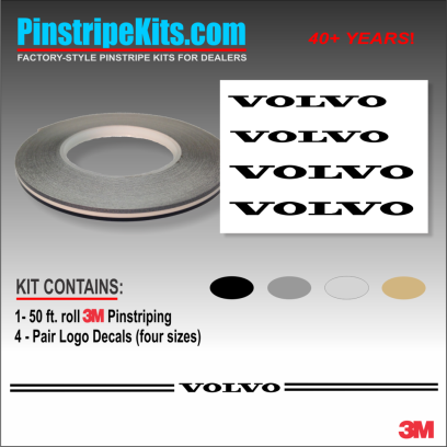 volvo vinyl pinstripe emblem stripe logo decal graphic