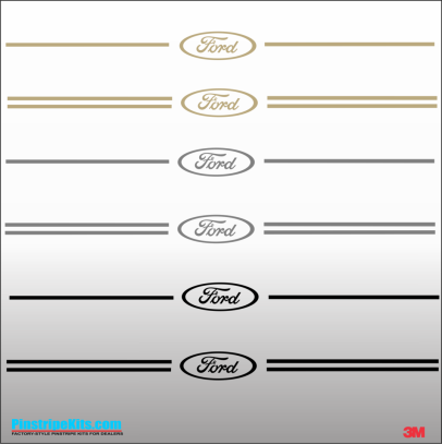 Ford focus explorer f150 expedition taurus escape fusion vinyl pinstripe emblem stripe logo decal graphic