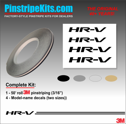Honda CR-V CRV Accord Civic Ridgeline Odyssey HR-V Passport Pilot vinyl  logo emblem decal pinstripe kit