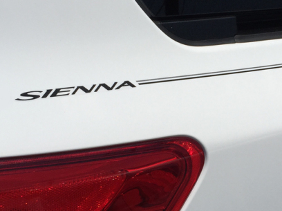 Toyota Camry Corolla Rav4 Tundra Tacoma 4Runnner Highlander vinyl pinstripe emblem stripe logo decal graphic