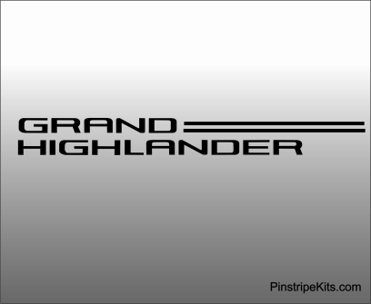 Toyota Camry Corolla Rav4 Tundra Tacoma 4Runnner Highlander vinyl pinstripe emblem stripe logo decal graphic