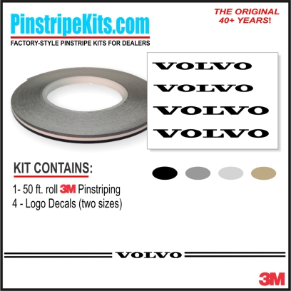 volvo vinyl pinstripe emblem stripe logo decal graphic