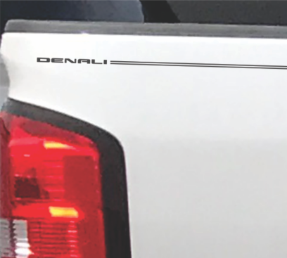 GMC vinyl logo decal emblem 3M pinstripe stripe kit