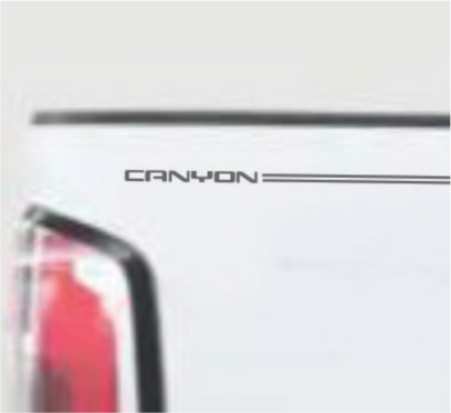 GMC vinyl logo decal emblem 3M pinstripe stripe kit