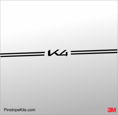 KIA vinyl logo decal emblem 3M pinstripe stripe kit