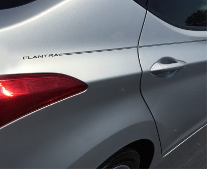 Hyundai Vinyl Logo Emblem Decal Stripe Pinstripe Kit