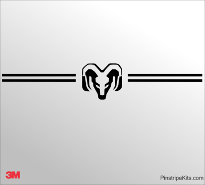 ram truck HEMI turbo diesel off road 1500 2500 3500 vinyl pinstripe emblem stripe logo decal graphic emblem logo vinyl decal pinstripe graphic sticker stripe