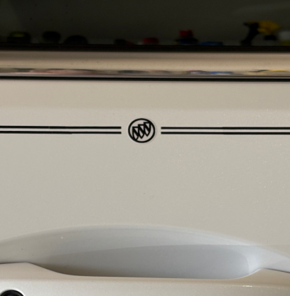 Buick vinyl logo decal emblem 3M pinstripe stripe kit