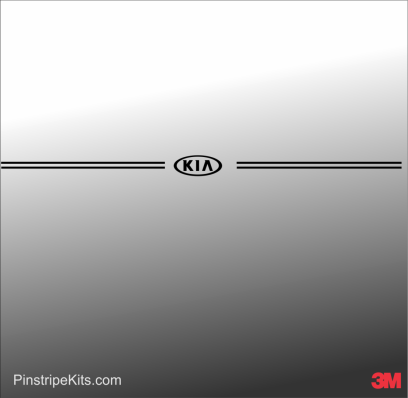 KIA vinyl logo decal emblem 3M pinstripe stripe kit