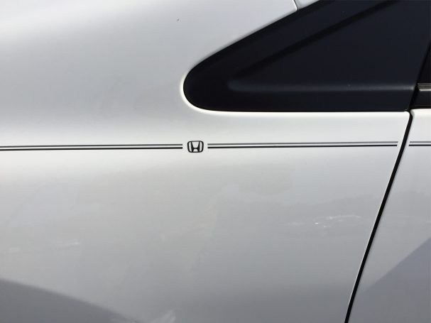 Honda vinyl logo emblem decal pinstripe kit