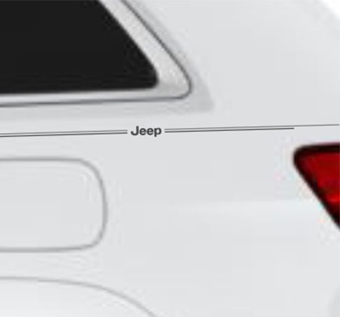 Jeep Logo Emblem Decal Vinyl Pinstripe Stripe Kit Jeep Logo Emblem Decal Vinyl Pinstripe Stripe Kit