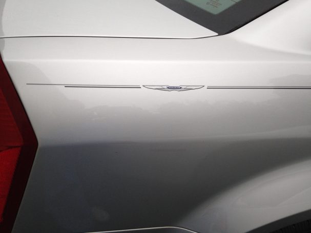 Chrysler logo emblem decal pinstripe kit