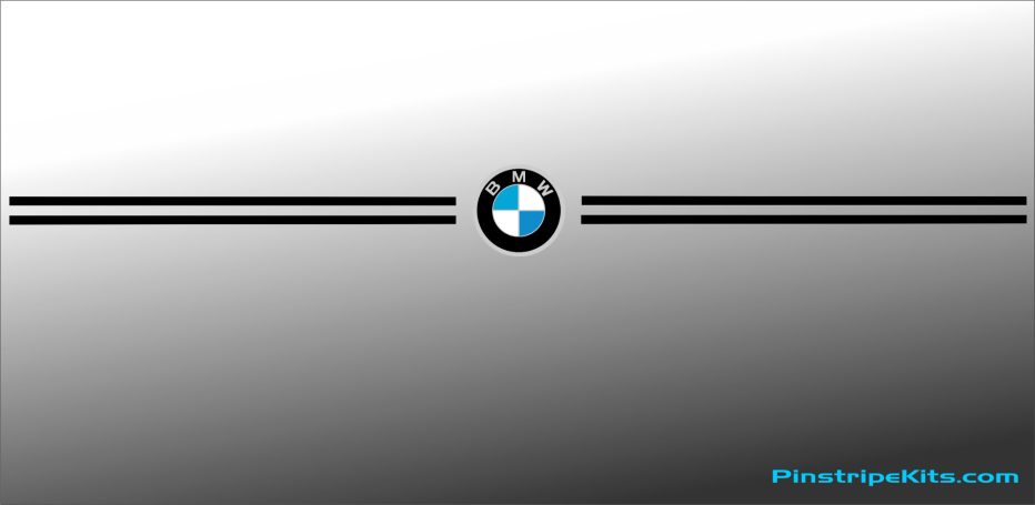 BMW Logo Emblem Decal Vinyl Pinstripe Stripe Kit BMW Logo Emblem Decal Vinyl Pinstripe Stripe Kit
