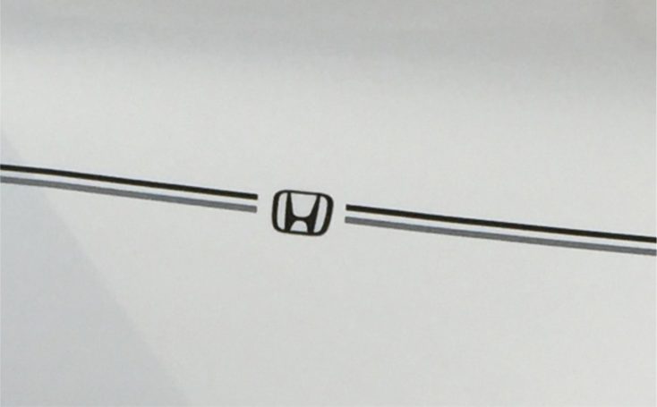 Honda vinyl logo emblem decal pinstripe kit