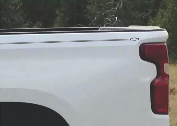 Chev Chevrolet vinyl logo emblem decal pinstripe kit Chev Chevrolet vinyl logo emblem decal pinstripe kit