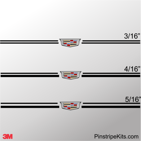 Cadillac Logo Emblem Decal Vinyl Pinstripe Stripe Cadillac Logo Emblem Decal Vinyl Pinstripe Stripe
