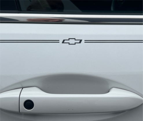 Chev Chevrolet vinyl logo emblem decal pinstripe kit Chev Chevrolet vinyl logo emblem decal pinstripe kit