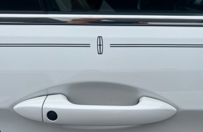 Lincoln vinyl logo emblem decal pinstripe kit