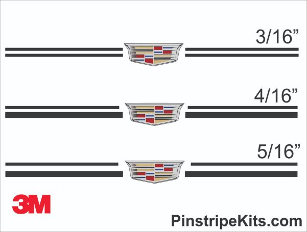 Cadillac vinyl logo emblem decal pinstripe stripe kit 21 Cadillac vinyl logo emblem decal pinstripe stripe kit 21