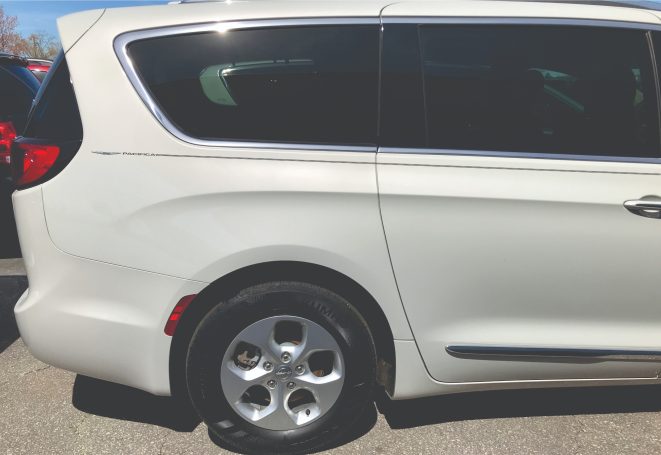 Chrysler Pacifica logo emblem decal pinstripe kit