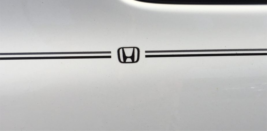 Honda vinyl logo emblem decal pinstripe kit