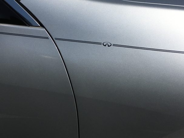 Infiniti Logo Emblem Decal Vinyl Pinstripe Stripe Kit Infiniti Logo Emblem Decal Vinyl Pinstripe Stripe Kit