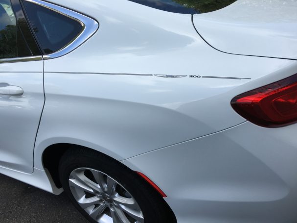 Chrysler 200 logo emblem decal pinstripe kit