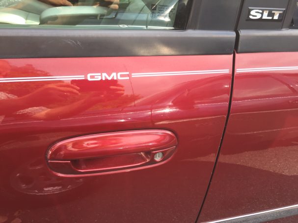 GMC vinyl logo emblem decal pinstripe stripe kit