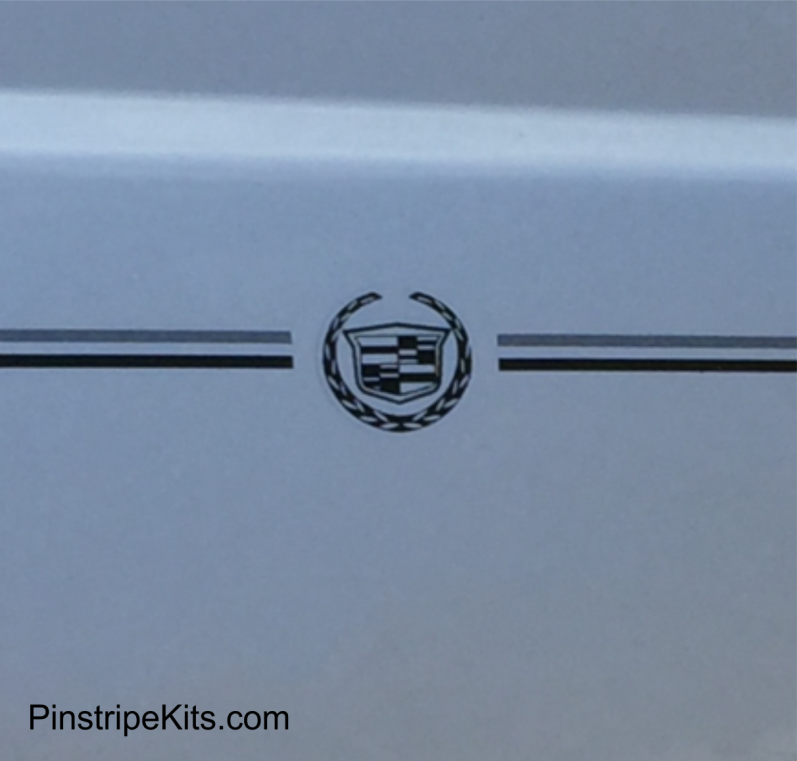 Cadillac vinyl logo emblem decal pinstripe stripe kit 48 Cadillac vinyl logo emblem decal pinstripe stripe kit 48