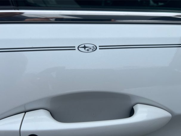 Subaru Logo Emblem Decal Pinstripe Kit  