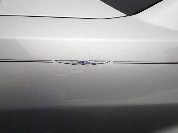 Chrysler logo emblem decal pinstripe kit