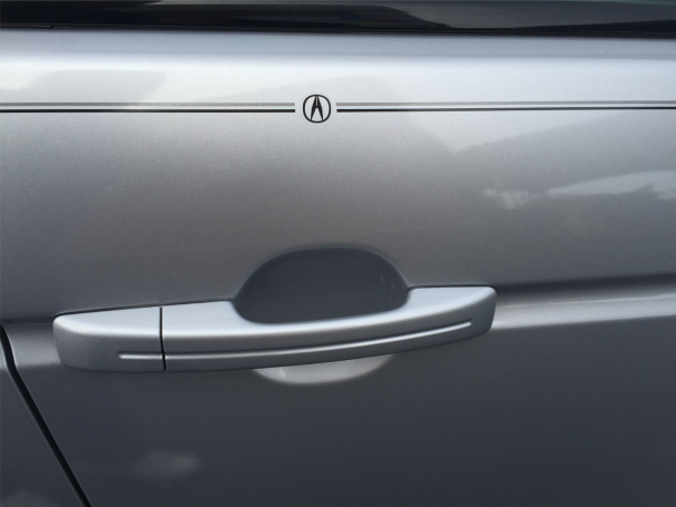 Acura Logo Emblem Decal Vinyl Pinstripe Stripe Kit Acura Logo Emblem Decal Vinyl Pinstripe Stripe Kit