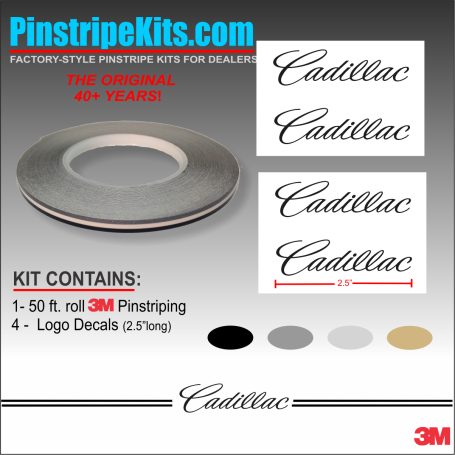 Cadillac Logo Emblem Decal Vinyl Pinstripe Stripe Cadillac Logo Emblem Decal Vinyl Pinstripe Stripe