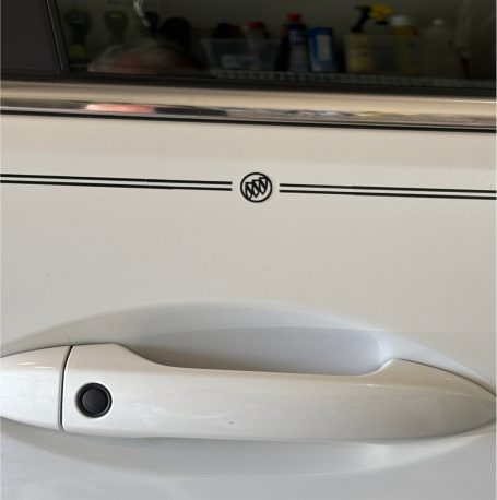 Buick vinyl logo emblem decal pinstripe kit